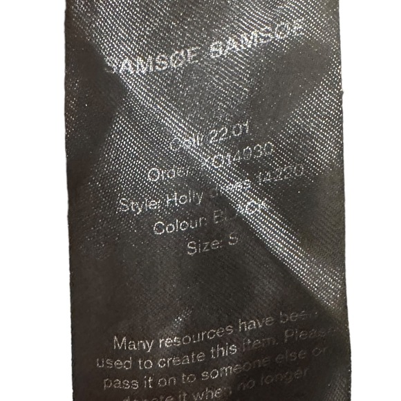 SAMSOE SAMSOE Holly Dress in Black - Picture 8 of 10